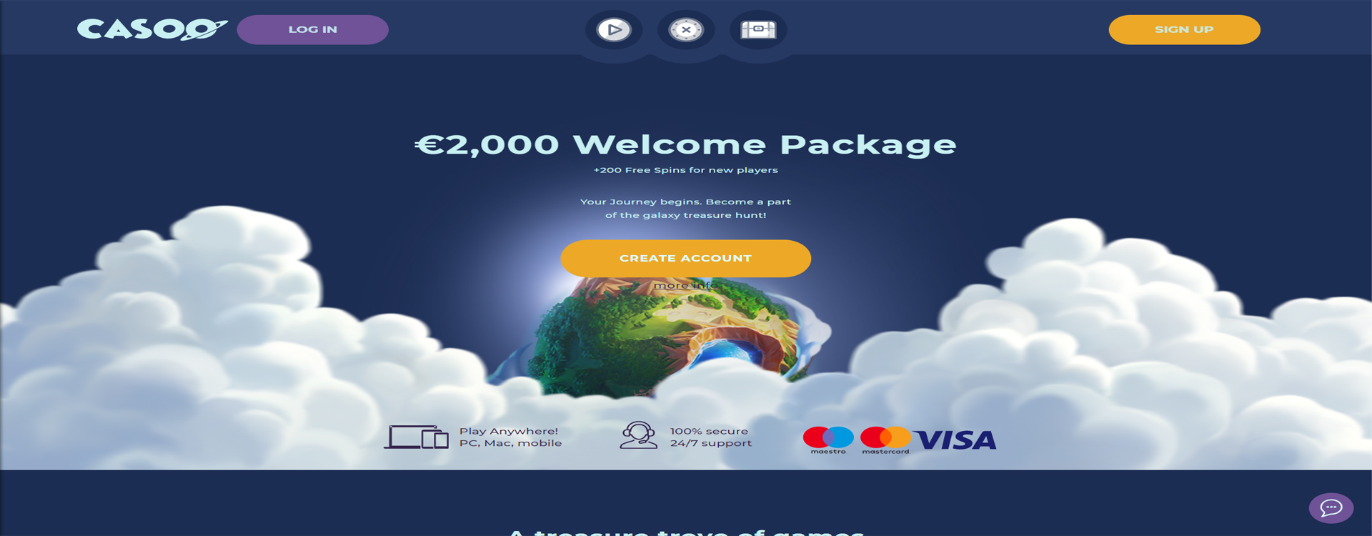 Casino website Design