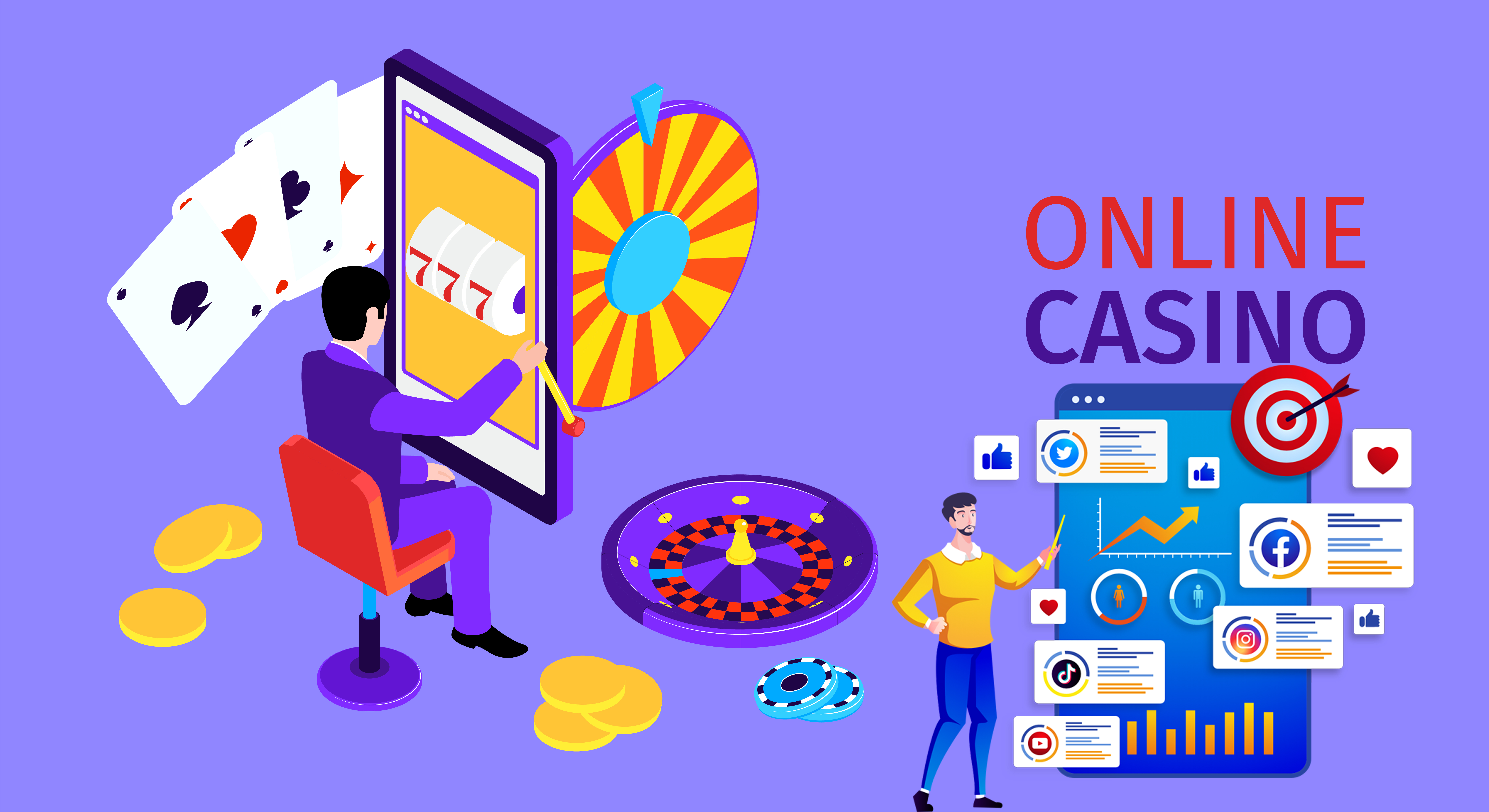 Social Media Marketing for Casino Website